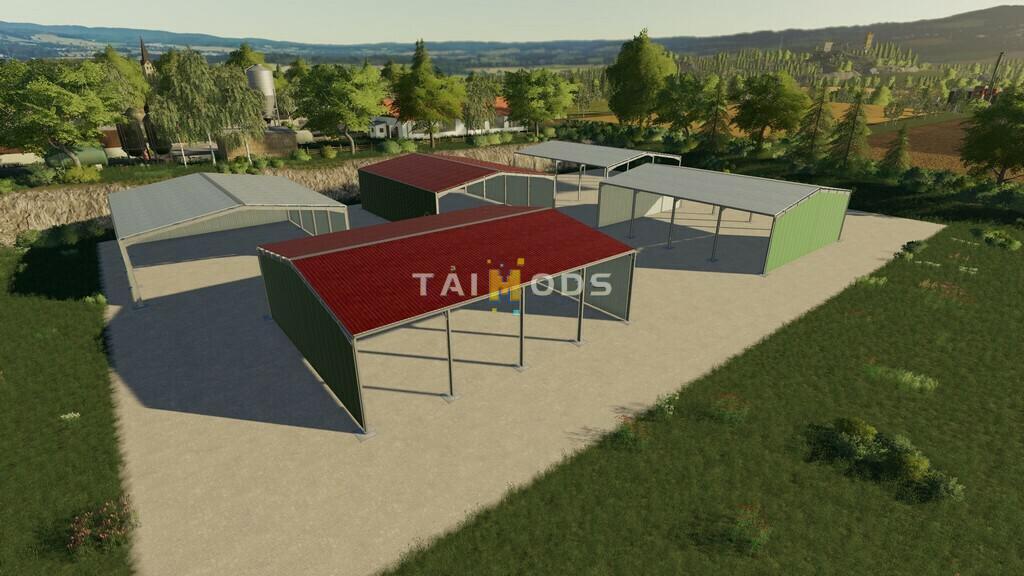 FS19 - EasyShed Set Prefab V1.1 (1.7) FS19 - EasyShed Set Prefab V1.1 (1.7)