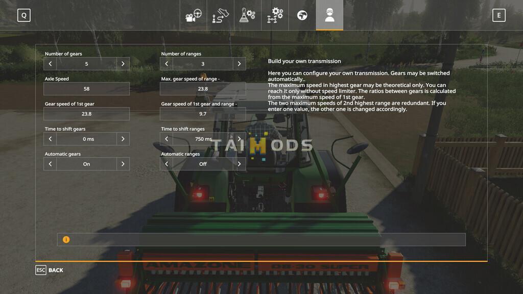 FS19 - Vehicle Control Addon V1.1.1 (1.7) FS19 - Vehicle Control Addon V1.1.1 (1.7)