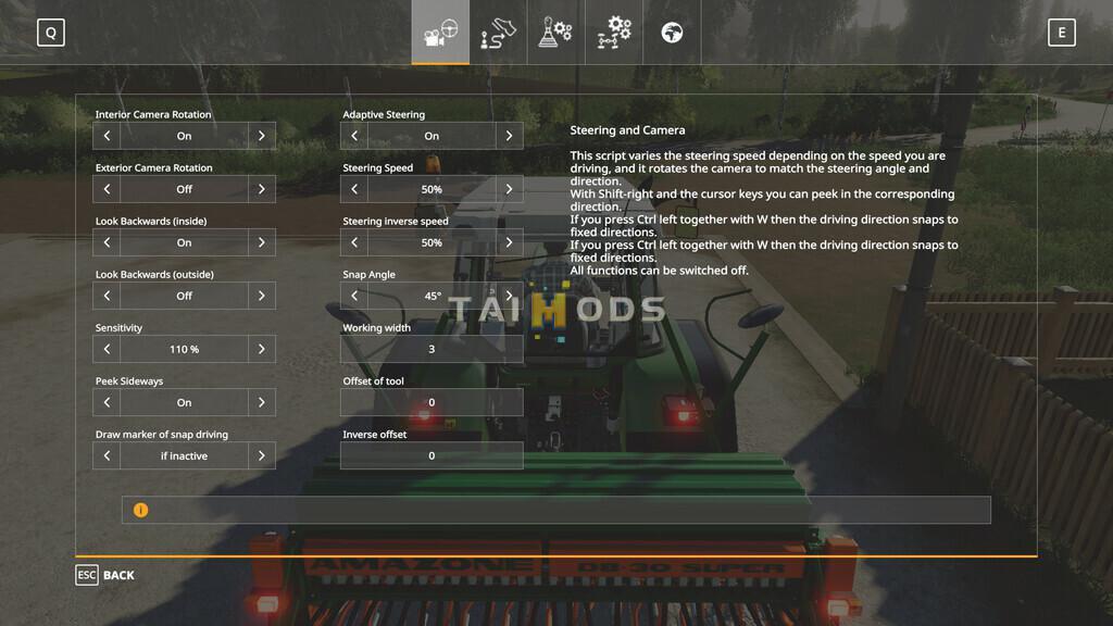 FS19 - Vehicle Control Addon V1.1.1 (1.7) FS19 - Vehicle Control Addon V1.1.1 (1.7)