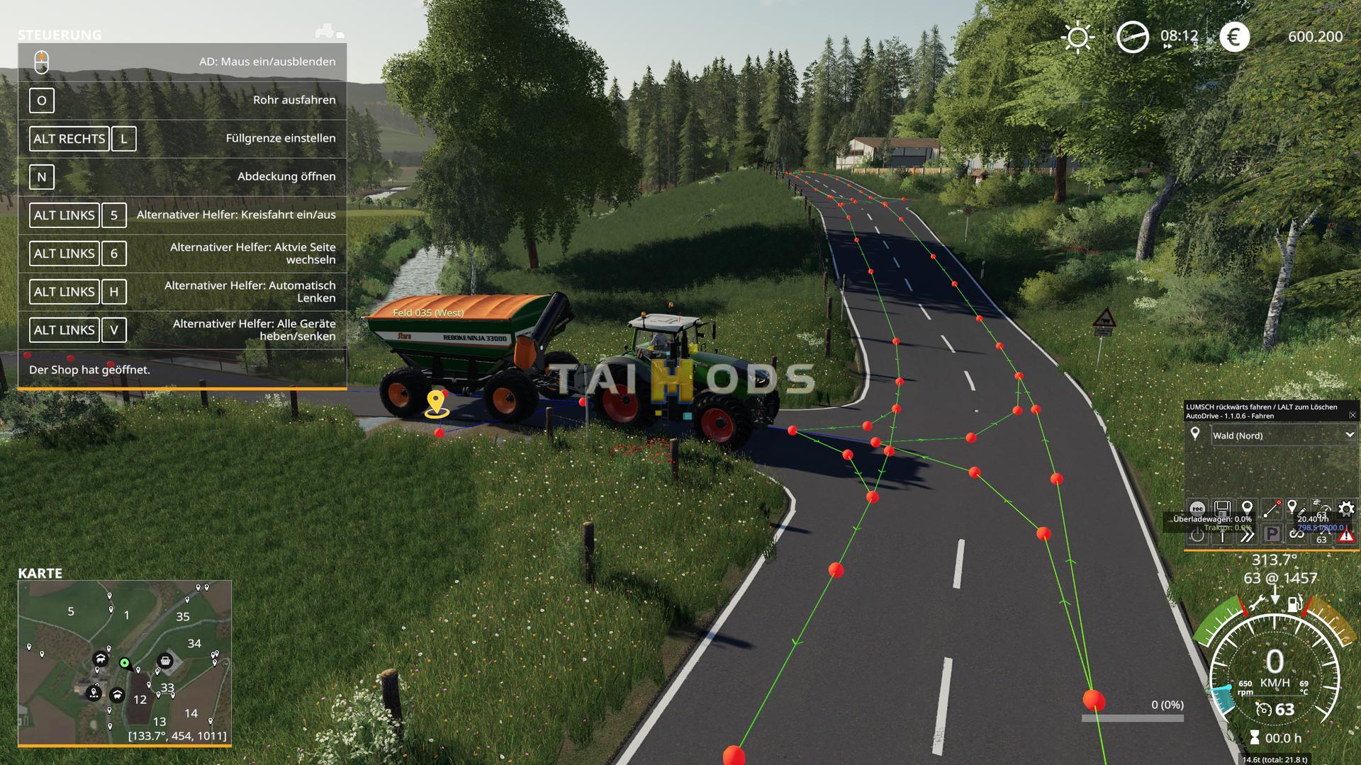 FS19 - Bergisch Land - AutoDrive Kurs V1.0 (1.7) FS19 - Bergisch Land - AutoDrive Kurs V1.0 (1.7)