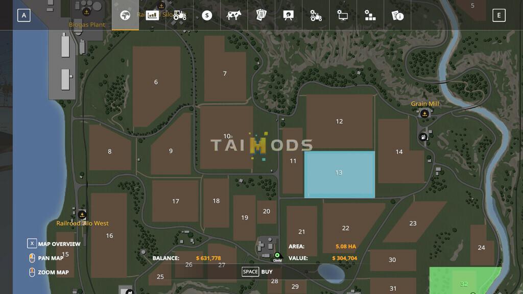FS19 - Additional Field Info V1.0.2.2 (1.7) FS19 - Additional Field Info V1.0.2.2 (1.7)