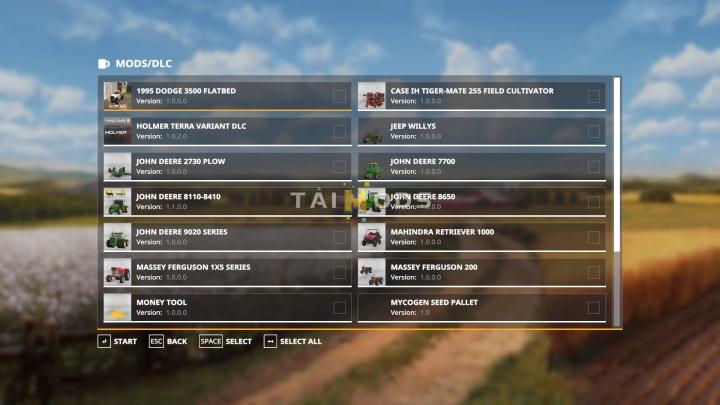 FS19 - My Mod List V2.0 (1.7) FS19 - My Mod List V2.0 (1.7)