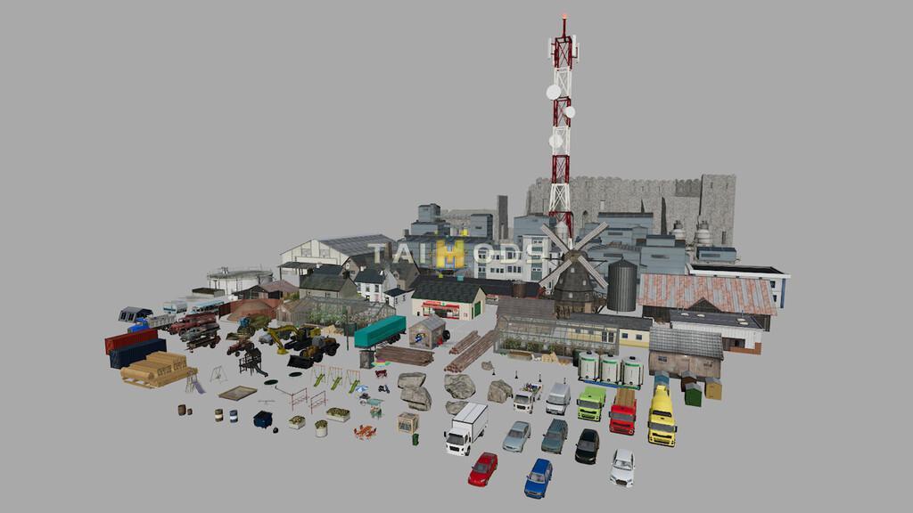 FS19 - NML Placeable Pack V1.0 (1.7) FS19 - NML Placeable Pack V1.0 (1.7)