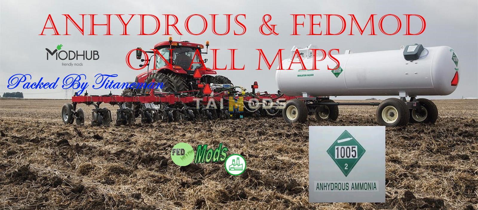 FS19 - Anhydrous & FedModson All Maps V1.0 (1.5) FS19 - Anhydrous & FedModson All Maps V1.0 (1.5)
