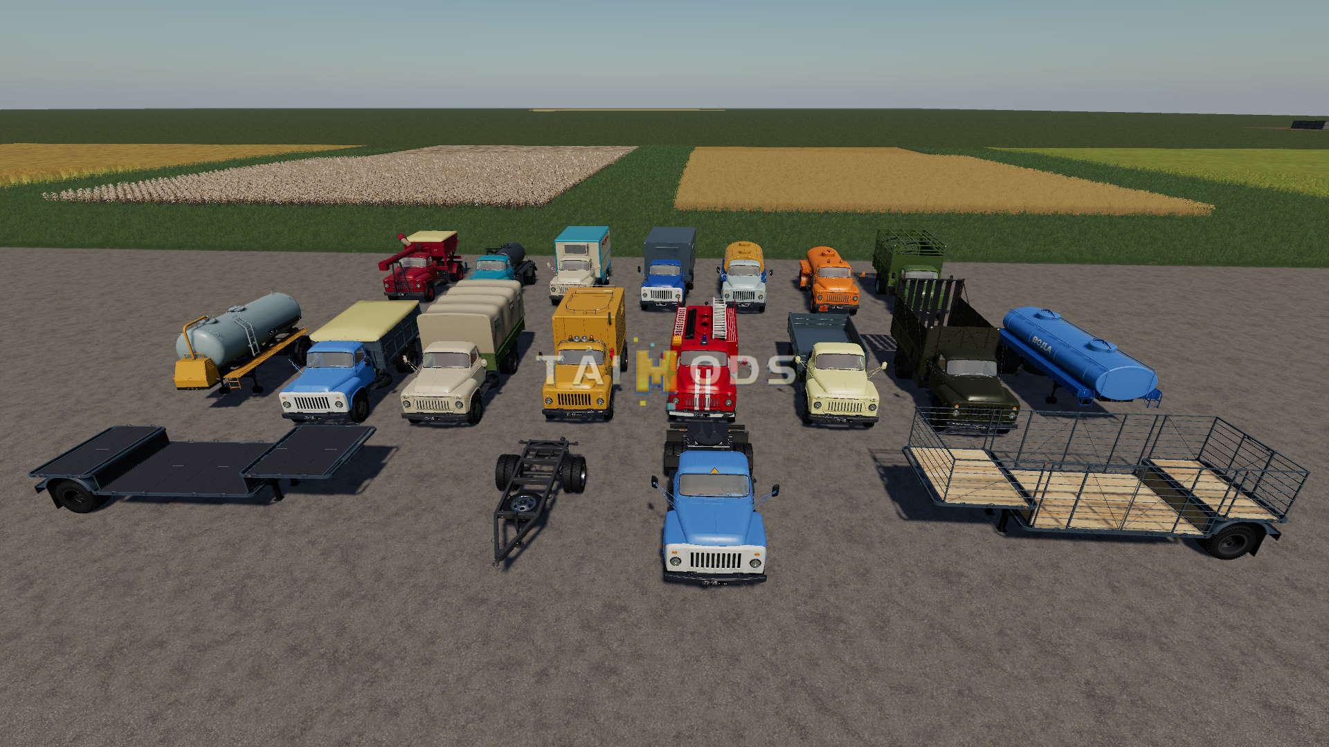 FS19 - Gaz-53 Module Pack V2.4.0 (1.5) FS19 - Gaz-53 Module Pack V2.4.0 (1.5)