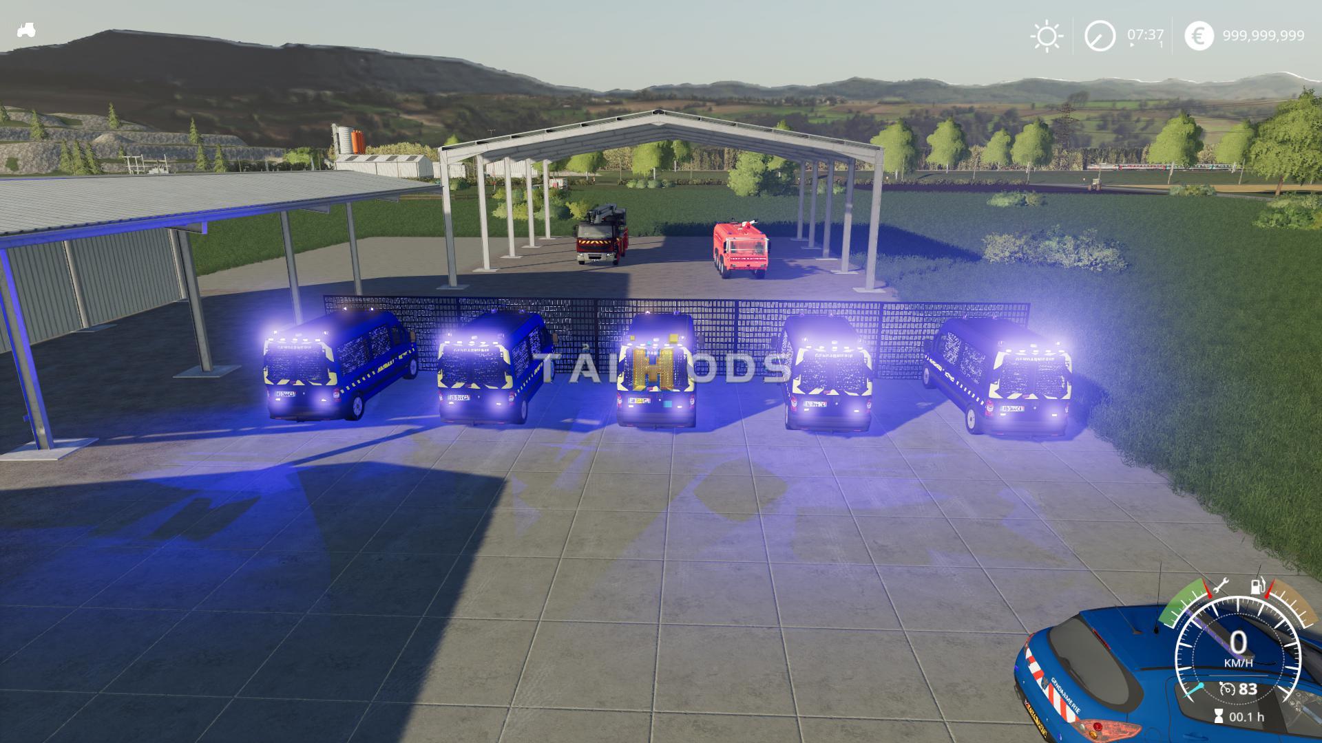 FS19 - Gendarmerie Pack V2.2 (1.5) FS19 - Gendarmerie Pack V2.2 (1.5)