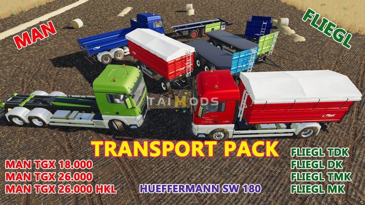 FS19 - Transport Pack V1.0.0.2 (1.5) FS19 - Transport Pack V1.0.0.2 (1.5)