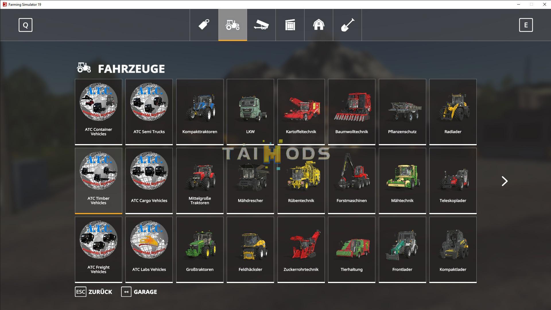 FS19 - ATC Timber Transportation Pack V1.0 (1.5) FS19 - ATC Timber Transportation Pack V1.0 (1.5)