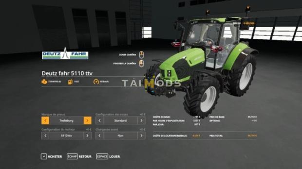 FS19 - Deutz-Fahr Series 5 V1.0.0.1 (1.7) FS19 - Deutz-Fahr Series 5 V1.0.0.1 (1.7)