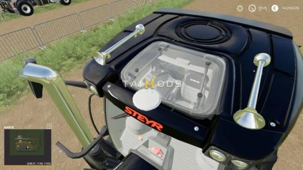 FS19 - Steyr Absolute cvt Black Beauty V1.0 (1.7) FS19 - Steyr Absolute cvt Black Beauty V1.0 (1.7)