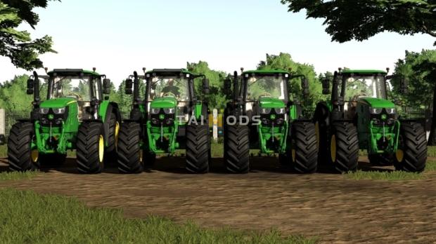FS19 - John Deere 6M Edit V1.3 (1.7) FS19 - John Deere 6M Edit V1.3 (1.7)