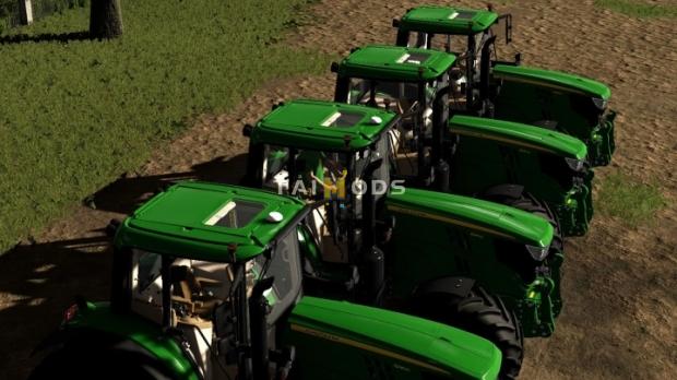 FS19 - John Deere 6M Edit V1.3 (1.7) FS19 - John Deere 6M Edit V1.3 (1.7)