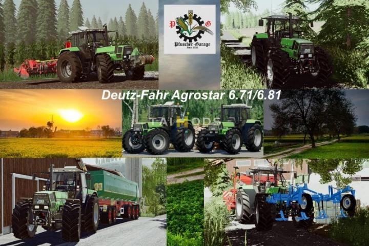 FS19 - Deutz-Fahr Agrostar 6.71/6.81 Tractor V1.0 (1.7) FS19 - Deutz-Fahr Agrostar 6.71/6.81 Tractor V1.0 (1.7)