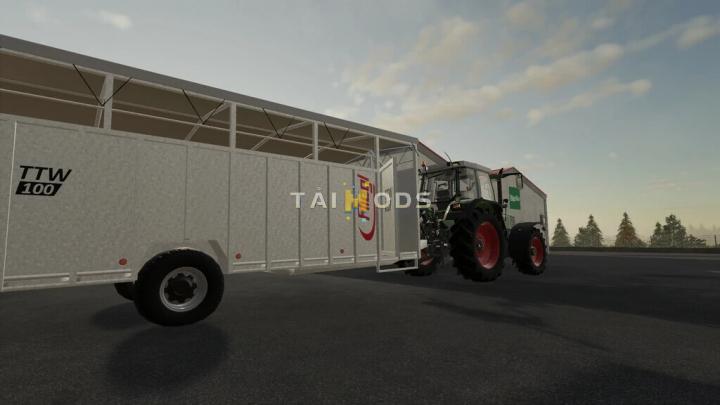 FS19 - Fliegl TTW 100 Noah Trailer V1.1 (1.7) FS19 - Fliegl TTW 100 Noah Trailer V1.1 (1.7)