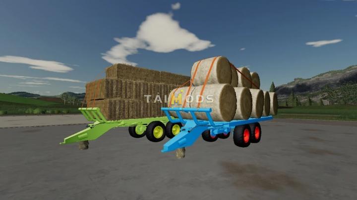 FS19 - T088 Bale Trailer V1.1 (1.7) FS19 - T088 Bale Trailer V1.1 (1.7)
