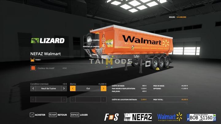 FS19 - Walmart Truck - Trailers Pack (1.7) FS19 - Walmart Truck - Trailers Pack (1.7)