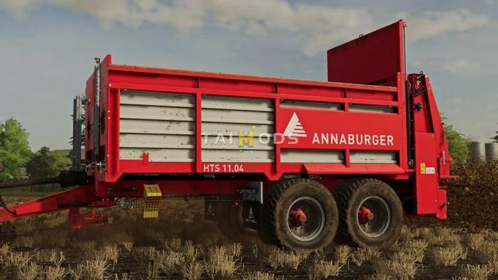 FS19 - Annaburger HTS 11D.04 Tandem Trailer V1.0 (1.7) FS19 - Annaburger HTS 11D.04 Tandem Trailer V1.0 (1.7)