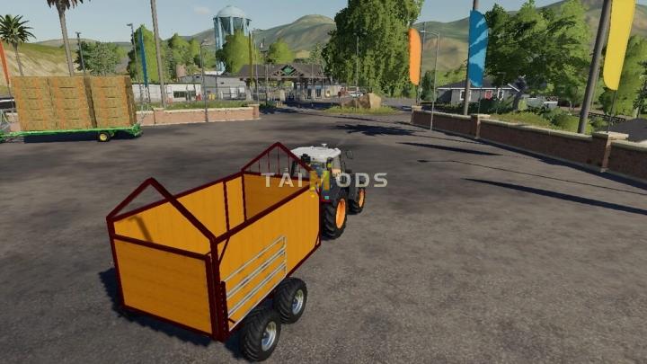 FS19 - Animal Trailer V1.0 (1.7) FS19 - Animal Trailer V1.0 (1.7)
