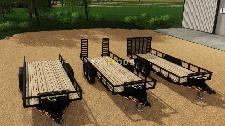 FS19 - Big Tex 14Pi Trailer V1.0 (1.7) FS19 - Big Tex 14Pi Trailer V1.0 (1.7)