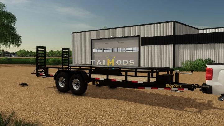 FS19 - Big Tex 14Pi Trailer V1.0 (1.7) FS19 - Big Tex 14Pi Trailer V1.0 (1.7)