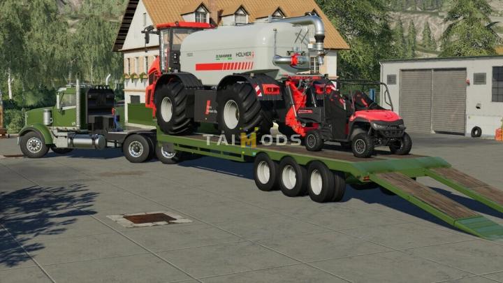 FS19 - Lizard Low Loader V1.0.0.1 (1.7) FS19 - Lizard Low Loader V1.0.0.1 (1.7)