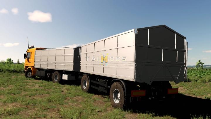FS19 - Lizard Grain Trailer V1.0 (1.7) FS19 - Lizard Grain Trailer V1.0 (1.7)
