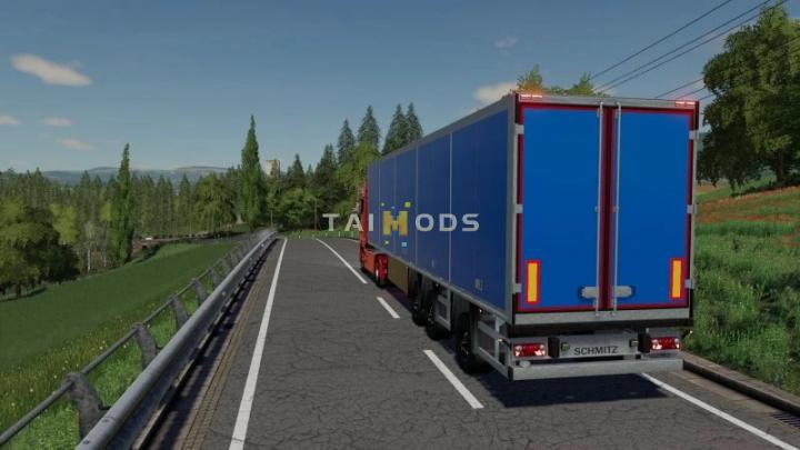 FS19 - Schmitz Slidedoor Trailer V1.0 (1.7) FS19 - Schmitz Slidedoor Trailer V1.0 (1.7)