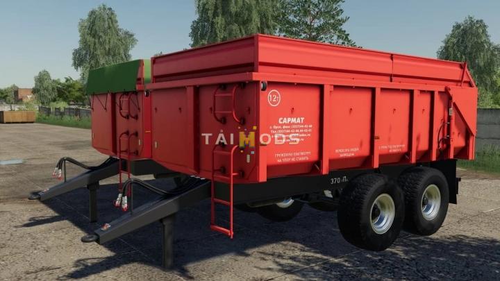 FS19 - Sarmat 14 & Loader Trailer V1.0 (1.7) FS19 - Sarmat 14 & Loader Trailer V1.0 (1.7)