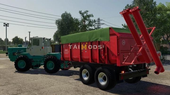 FS19 - Sarmat 14 & Loader Trailer V1.0 (1.7) FS19 - Sarmat 14 & Loader Trailer V1.0 (1.7)