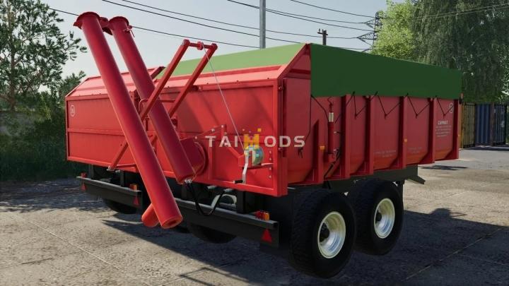 FS19 - Sarmat 14 & Loader Trailer V1.0 (1.7) FS19 - Sarmat 14 & Loader Trailer V1.0 (1.7)