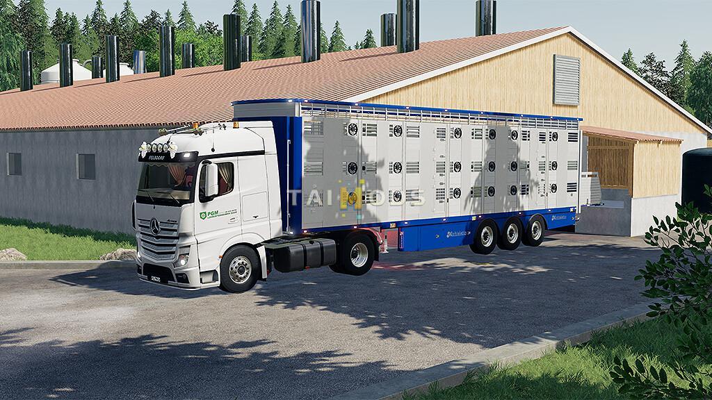 FS19 - Michieletto AM19 Trailer V1.1 (1.7) FS19 - Michieletto AM19 Trailer V1.1 (1.7)
