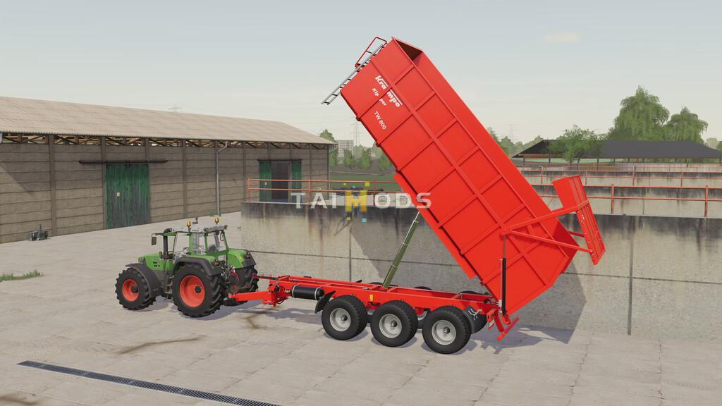 FS19 - Krampe TW 800 Trailer V1.0 (1.7) FS19 - Krampe TW 800 Trailer V1.0 (1.7)