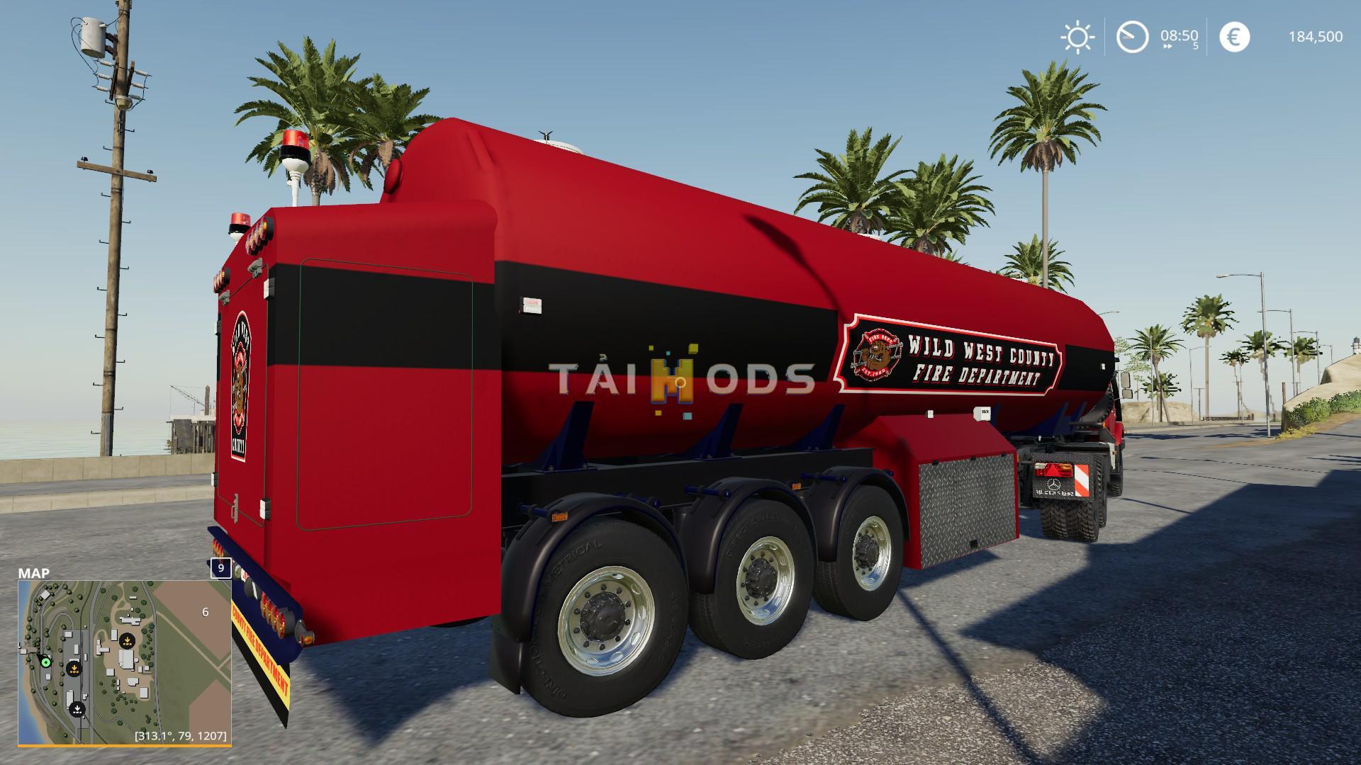 FS19 - Water Tanker Tender V2.0 (1.7) FS19 - Water Tanker Tender V2.0 (1.7)