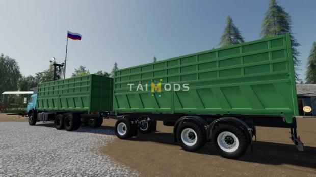 FS19 - Kamaz Grain Carrier 65115-7 Alteration V3.3 (1.7) FS19 - Kamaz Grain Carrier 65115-7 Alteration V3.3 (1.7)
