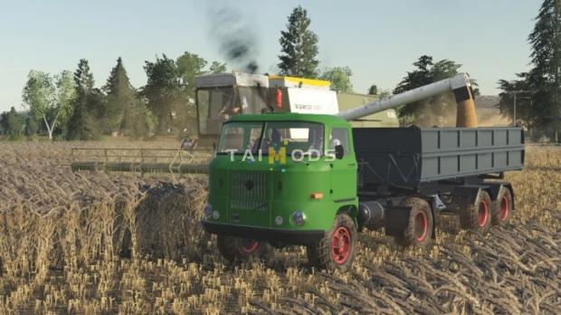 FS19 - Fortschritt HLS 130.11 Semitrailer V1.1 (1.4) FS19 - Fortschritt HLS 130.11 Semitrailer V1.1 (1.4)