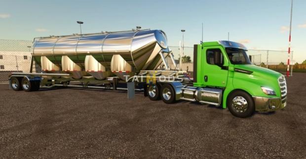 FS19 - Freightliner Cascadia P4 Day Cab V1.0 (1.7) FS19 - Freightliner Cascadia P4 Day Cab V1.0 (1.7)