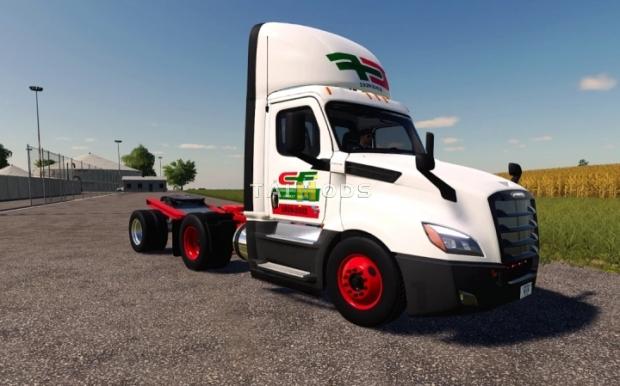 FS19 - Freightliner Cascadia P4 Day Cab V1.0 (1.7) FS19 - Freightliner Cascadia P4 Day Cab V1.0 (1.7)