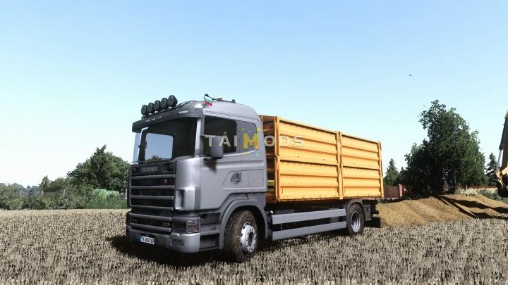 FS19 - Scania 124 R Grain/Overloader V1.0 (1.7) FS19 - Scania 124 R Grain/Overloader V1.0 (1.7)