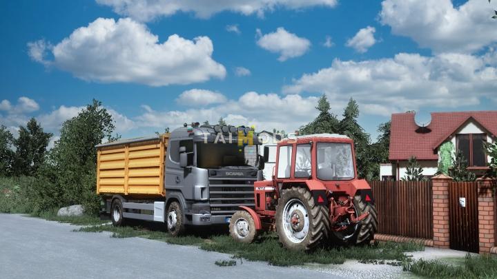 FS19 - Scania 124 R Grain/Overloader V1.0 (1.7) FS19 - Scania 124 R Grain/Overloader V1.0 (1.7)