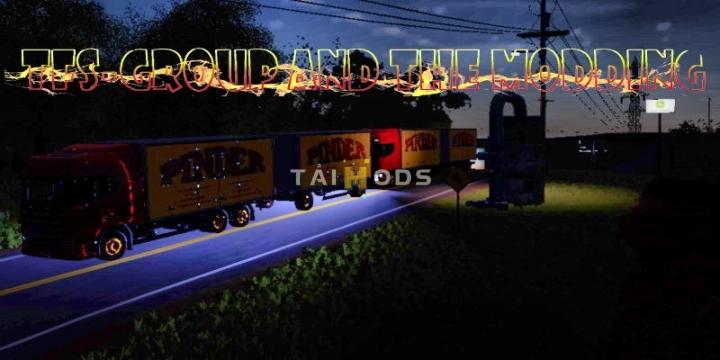 FS19 - Ensemble Scania Remorque Pinder V2.2 (1.7) FS19 - Ensemble Scania Remorque Pinder V2.2 (1.7)