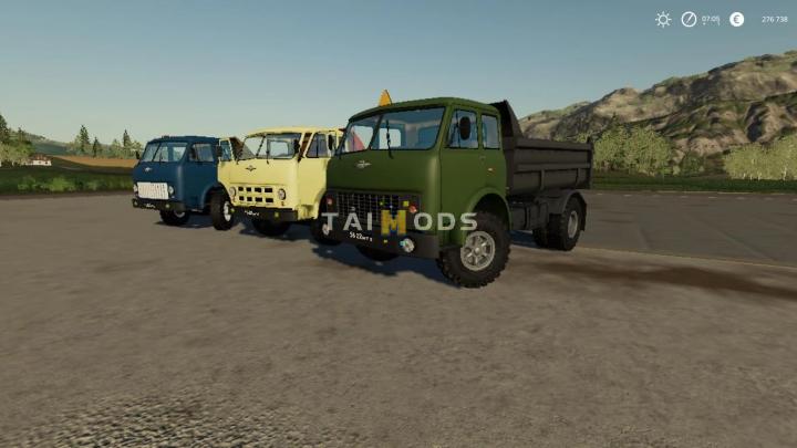 FS19 - Maz 5549 Truck V1.0 (1.7) FS19 - Maz 5549 Truck V1.0 (1.7)