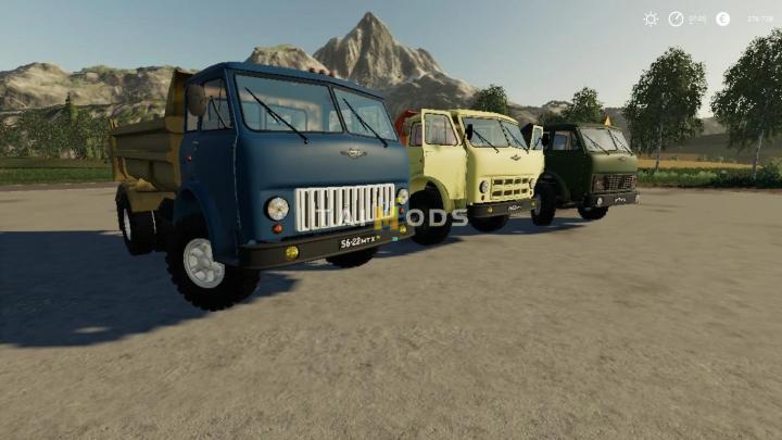 FS19 - Maz 5549 Truck V1.0 (1.7) FS19 - Maz 5549 Truck V1.0 (1.7)