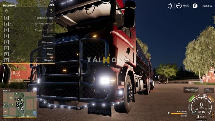 FS19 - Scania R730 HKL V1.0.0.9 (1.7) FS19 - Scania R730 HKL V1.0.0.9 (1.7)