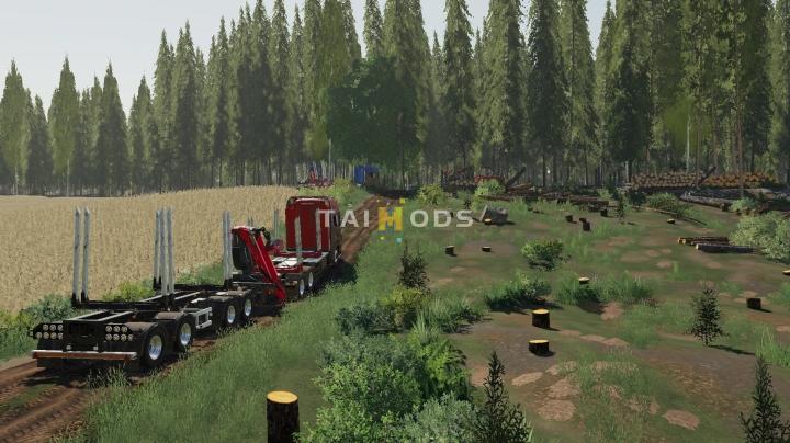 FS19 - Scania R730S Timber Truck V1.0 (1.7) FS19 - Scania R730S Timber Truck V1.0 (1.7)