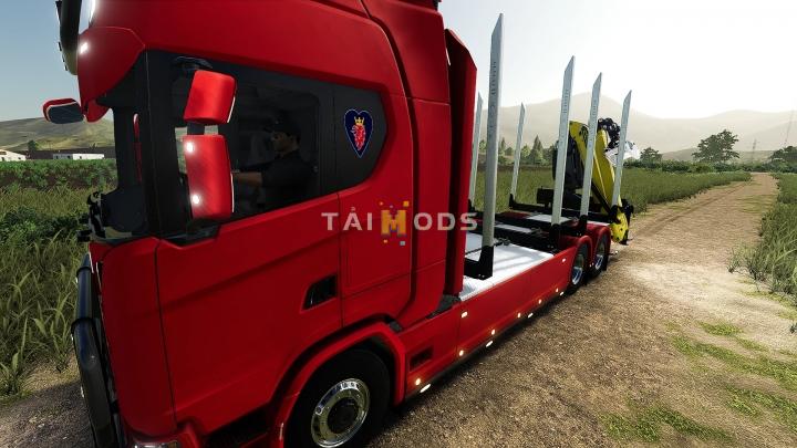FS19 - Scania R730 Timbertruck V3.0 (1.7) FS19 - Scania R730 Timbertruck V3.0 (1.7)