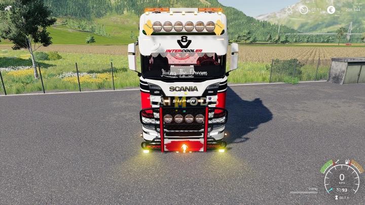 FS19 - Scania Hooklift Truck V1.0 (1.7) FS19 - Scania Hooklift Truck V1.0 (1.7)
