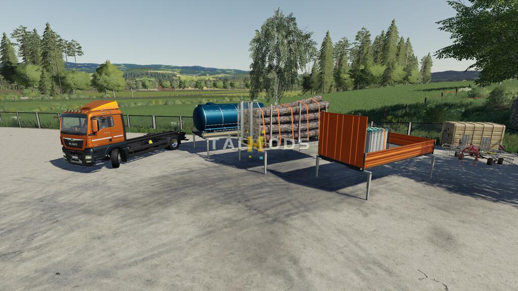 FS19 - Man Transport Pack V1.1 (1.7) FS19 - Man Transport Pack V1.1 (1.7)