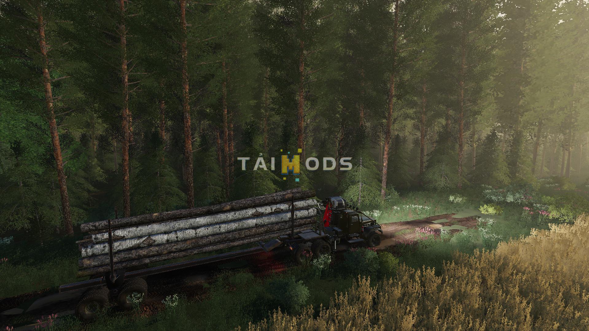 FS19 - Kraz-255B Timber Truck V1.0 (1.7) FS19 - Kraz-255B Timber Truck V1.0 (1.7)
