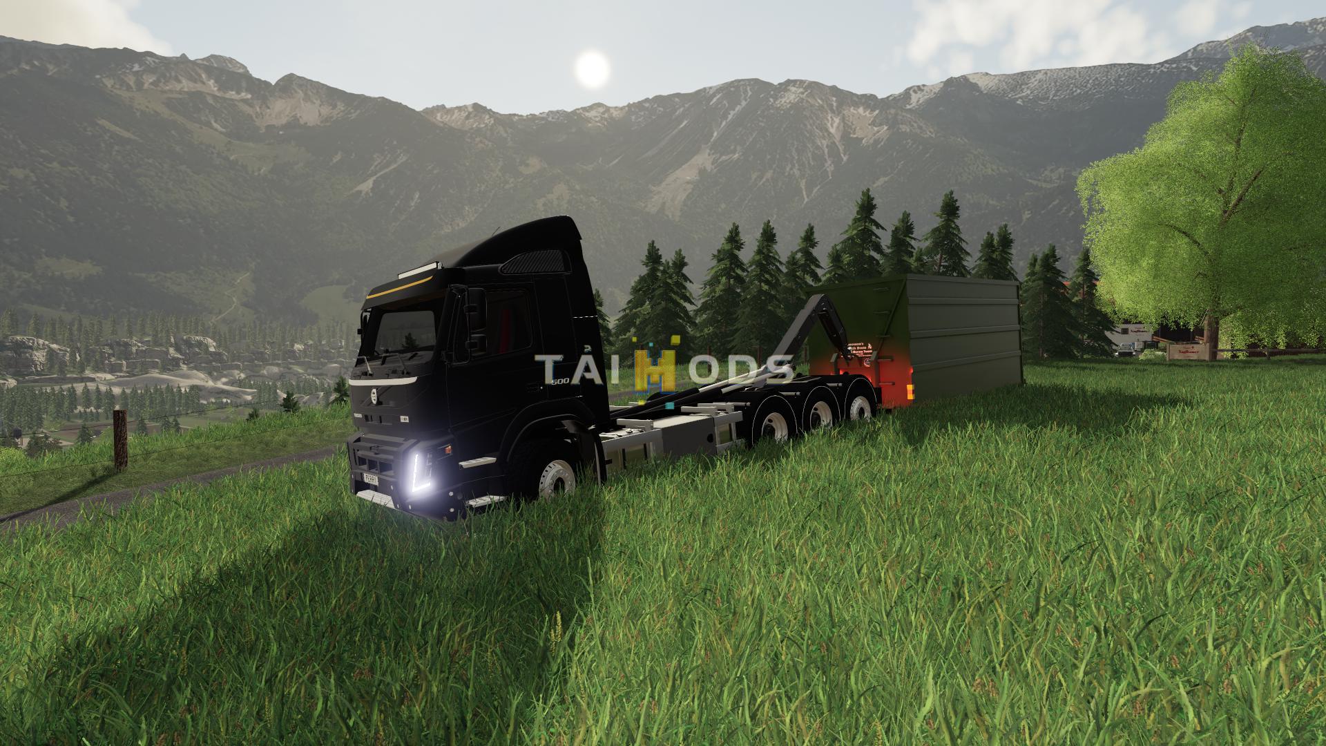 FS19 - Volvo FMX Hooklift 8x4 V1.0 (1.7) FS19 - Volvo FMX Hooklift 8x4 V1.0 (1.7)