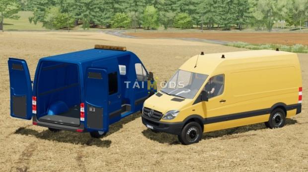 FS22 - Mercedes-Benz Sprinter 311 CDI/318 CDI & eSprinter V1.0 (1.14) FS22 - Mercedes-Benz Sprinter 311 CDI/318 CDI & eSprinter V1.0 (1.14)
